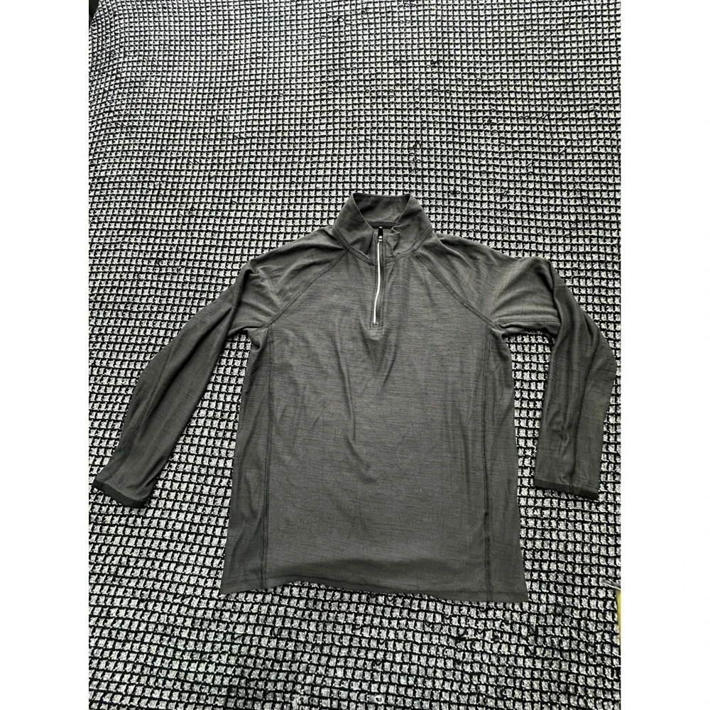 Old Navy Active Pullover Boys M 8 Gray Breathe On Go-Dry Quarter Zip